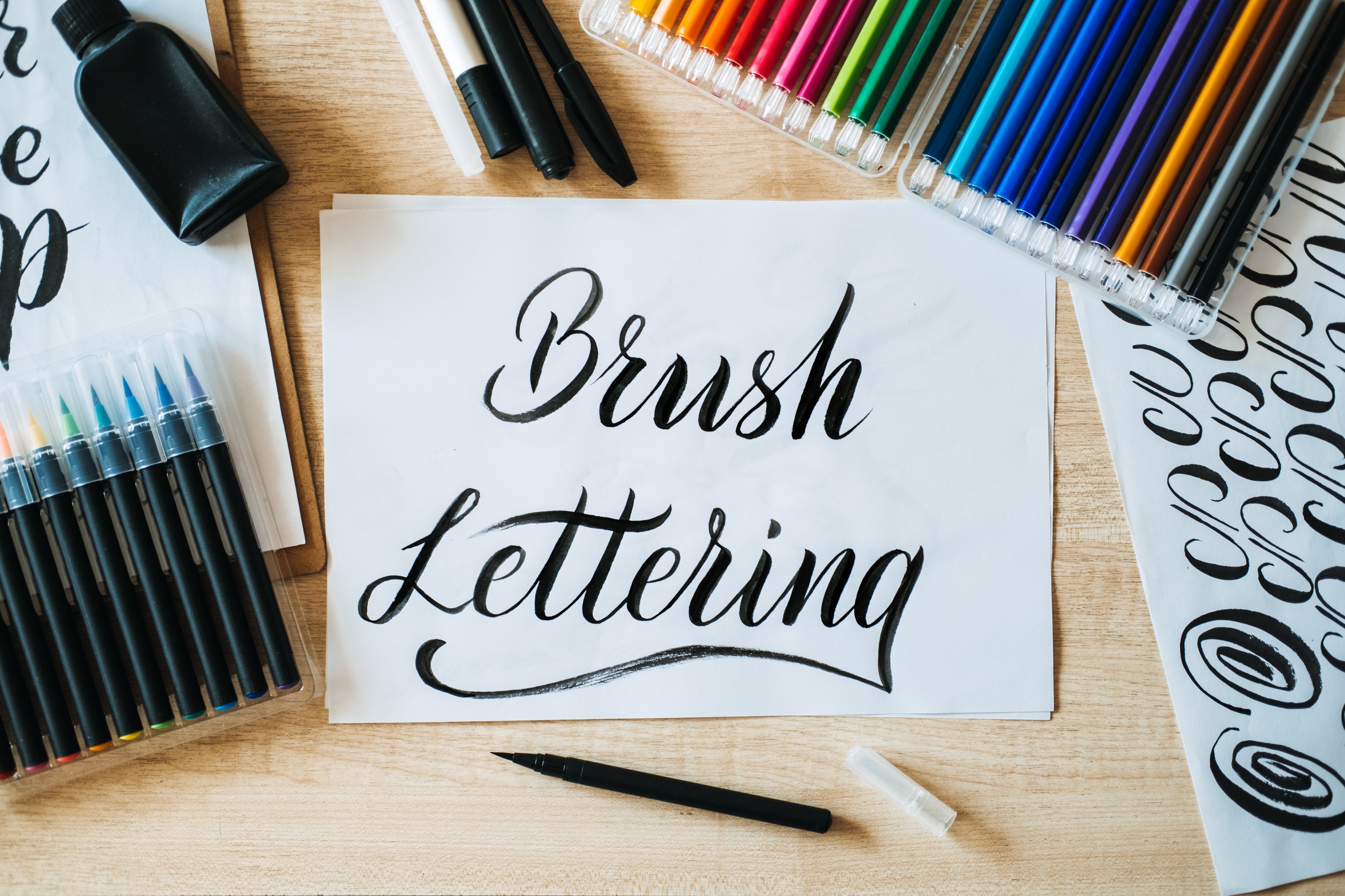 Brush Pen Calligraphy: A Step-by-Step Guide to Beautiful Lettering Techniques