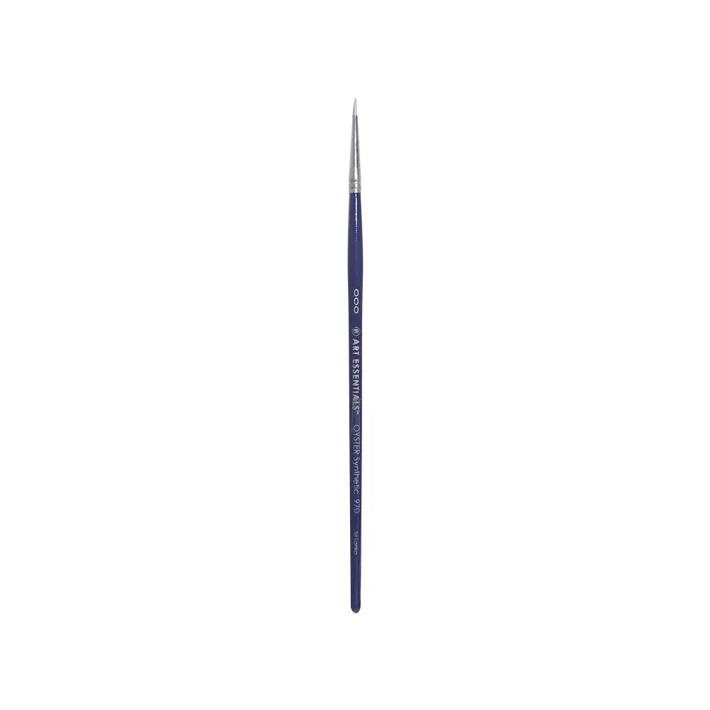 Oyster Round Brush Size 000 – fine detail brush