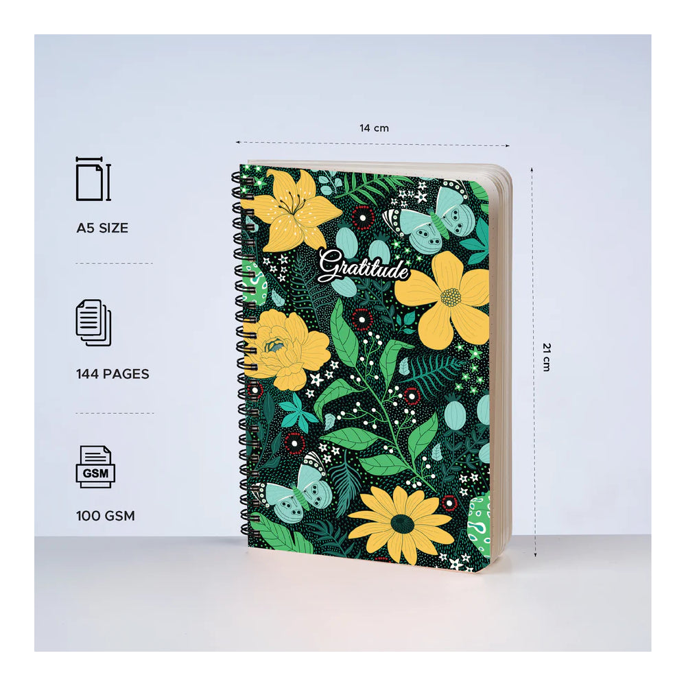 Spiral notebook | A5 Spiral notebook | Plain Journal