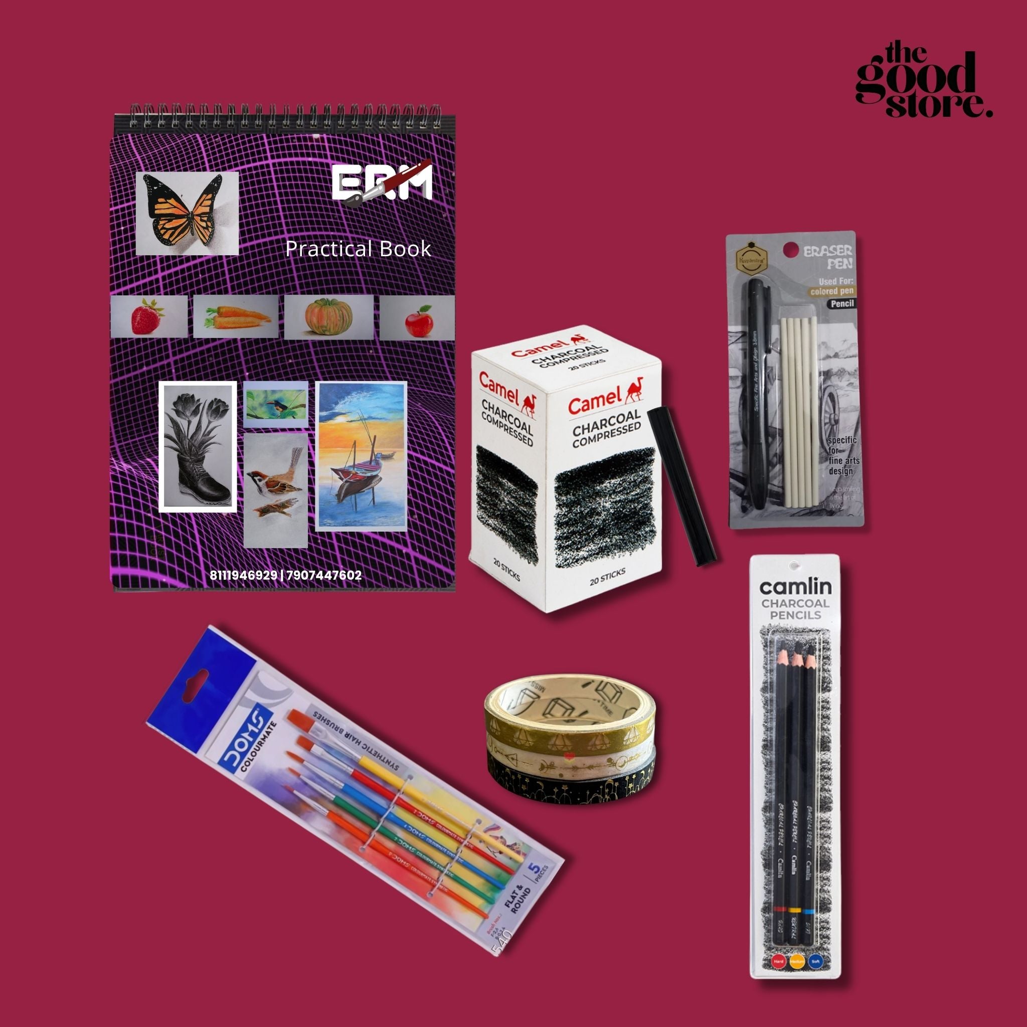 Charcoal Art Kit