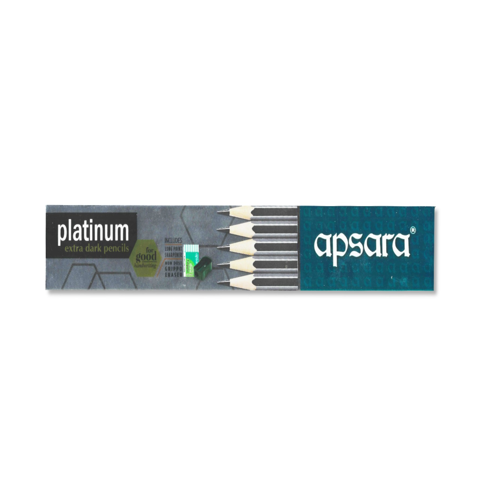 Apsara Platinum Extra Dark Pencils