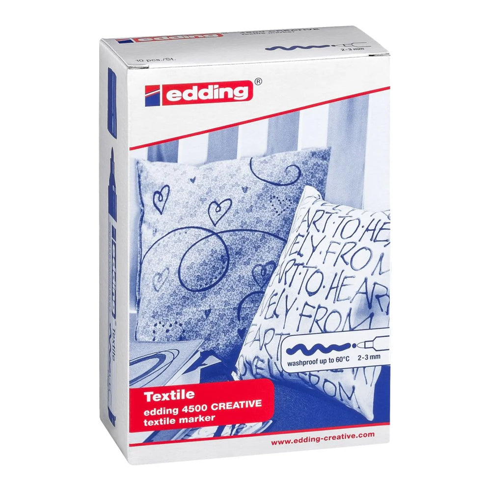 EDDING Textile Marker (2 - 3 MM) - Basic Colours