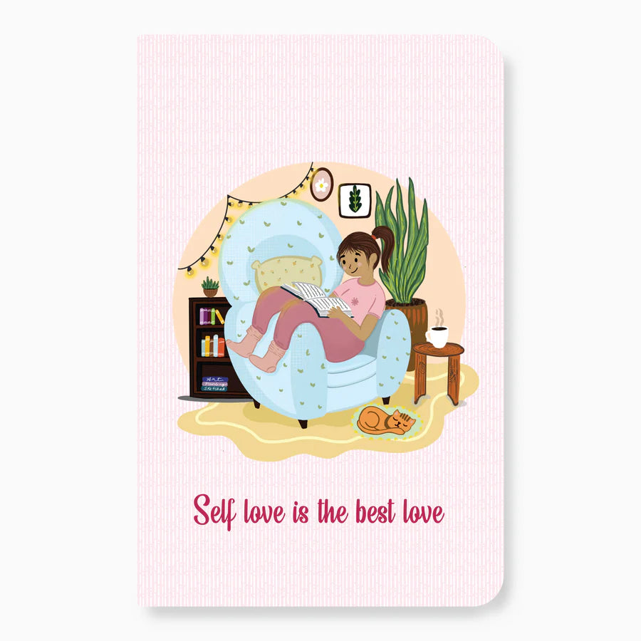 Self Love -Ruled Notebook(90 GSM/160 Pages/ A5 Notebook)