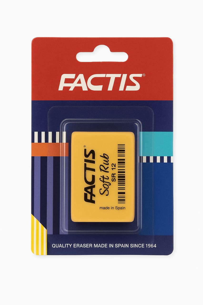 Synthetic rubber breadcrumb eraser for graphite and charcoal