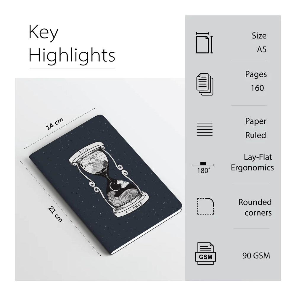 RULED NOTEBOOK | A5 NOTEBOOK
