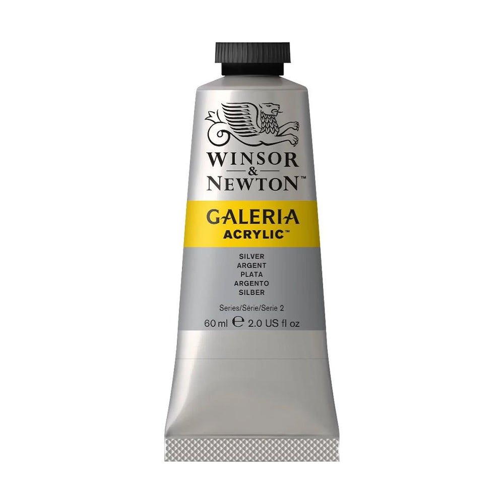 Winsor & Newton Galeria Acrylic Colour color-silver