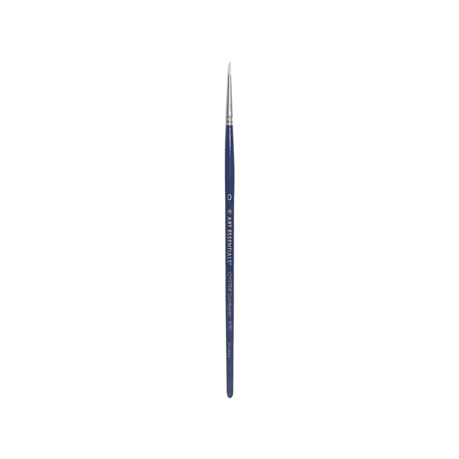 Oyster Round Brush Size 0 – detail paint brush