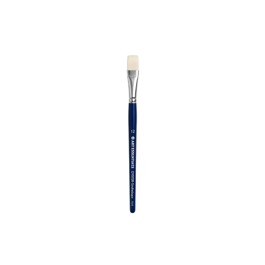 Art Essentials  Oyster White Brush – 965 Series (Flat) for Watercolour & Acrylic