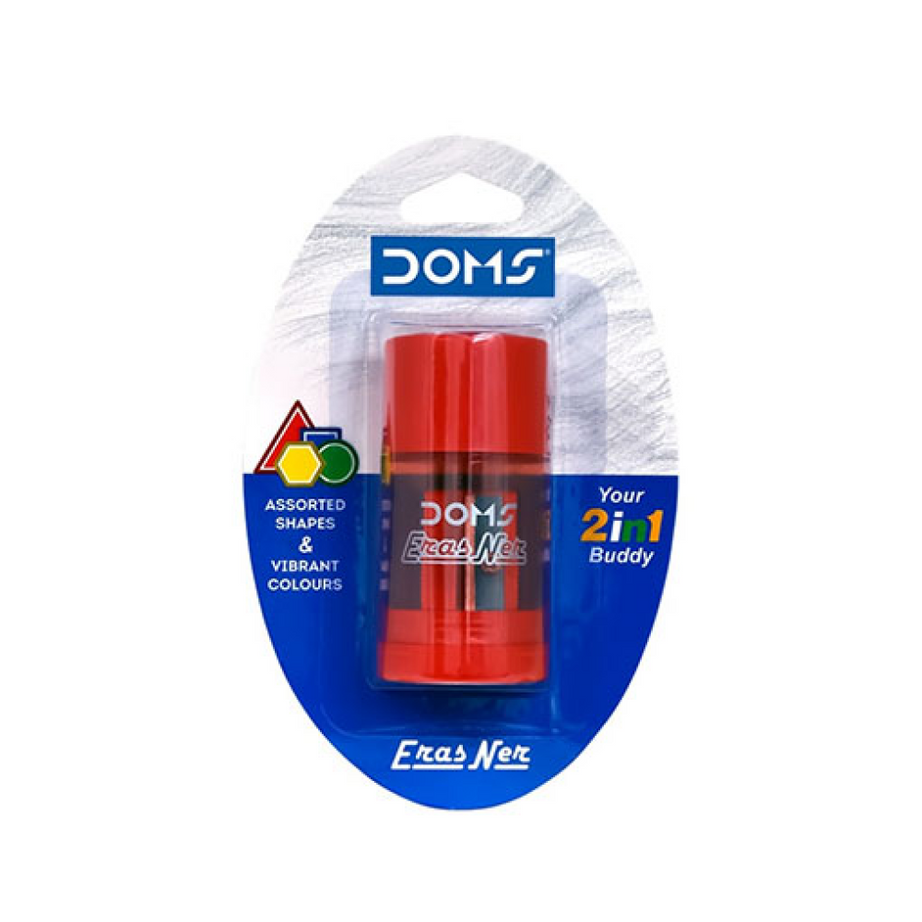Doms 2 in 1 sharpener and eraser