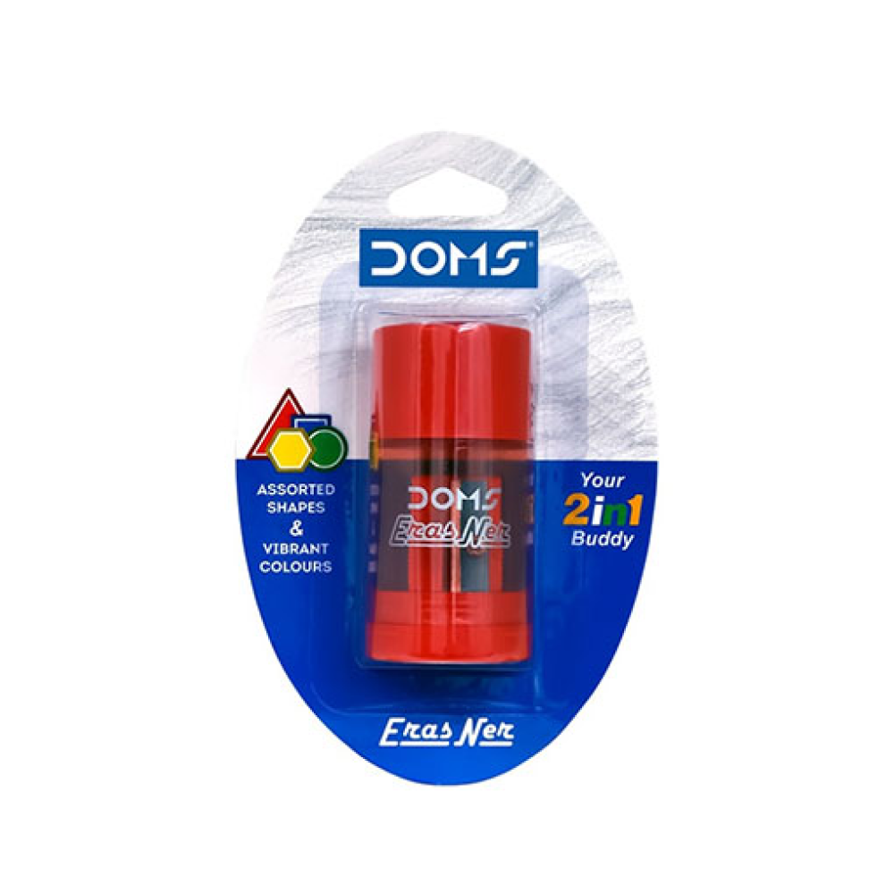 Doms 2 in 1 sharpener and eraser
