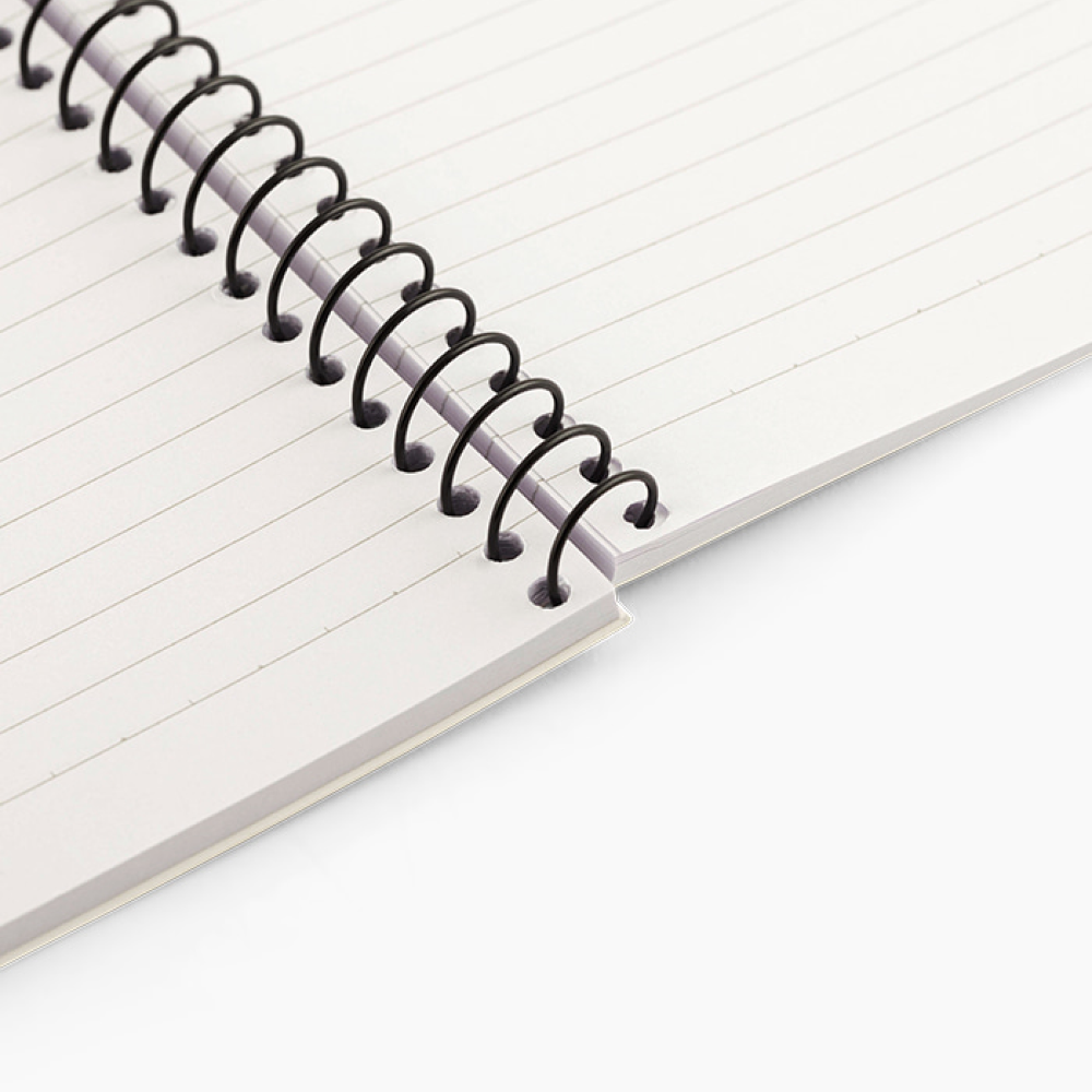 Camlin Premio A4 Notebook - Single Line Ruling Single notebook, 300 pages with spiral binding