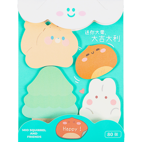 GuangBo H01056 Sticky Notes – 4 Pack (20 Sheets Each)