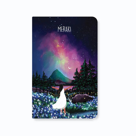 MERAKI :-Ruled Notebook(90 GSM 112 Pages B6 Notebook)