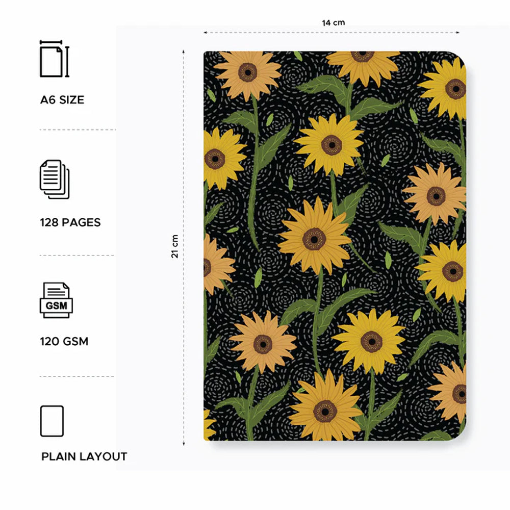 Sun Shore-Pocket Sketch Book(120 GSM/128 Pages/A6 Sketchbook)