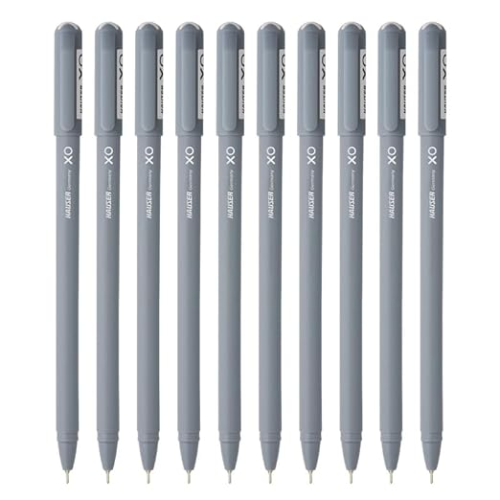 Hauser XO Red Ink Ball Pen, Pack of 10