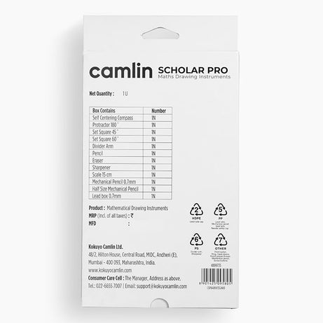 Camlin Scholar Pro Geometry Box