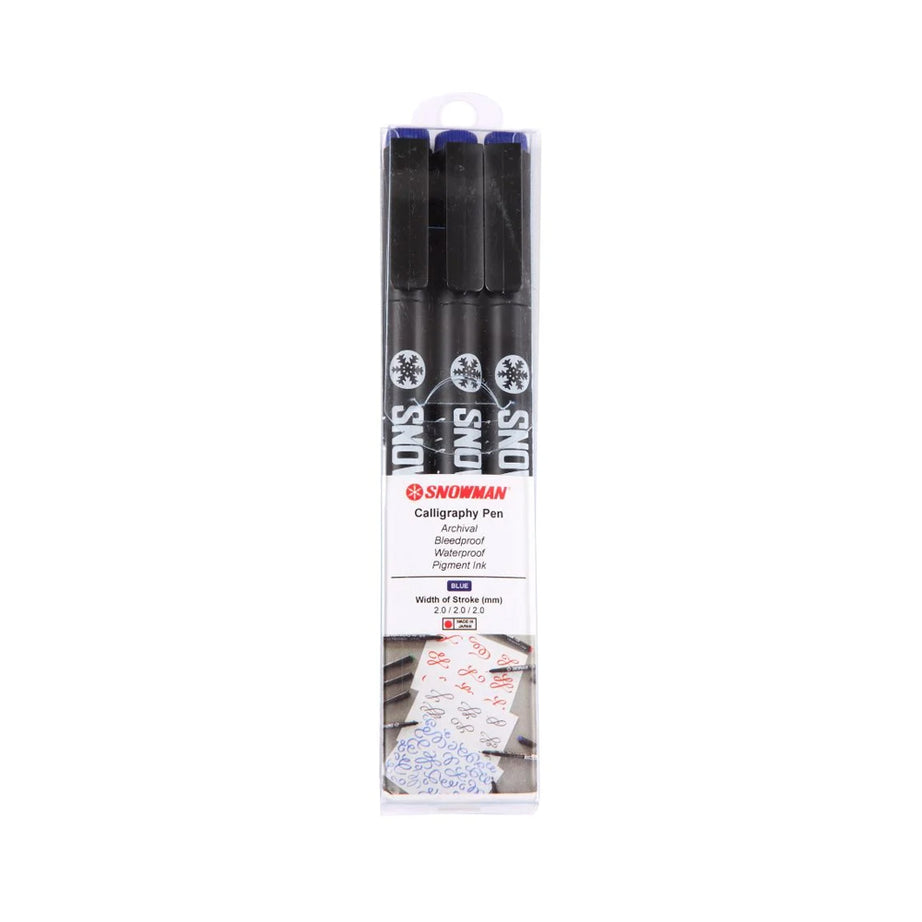 Snowman Calligraphy Pen-2.0 Pack of 3