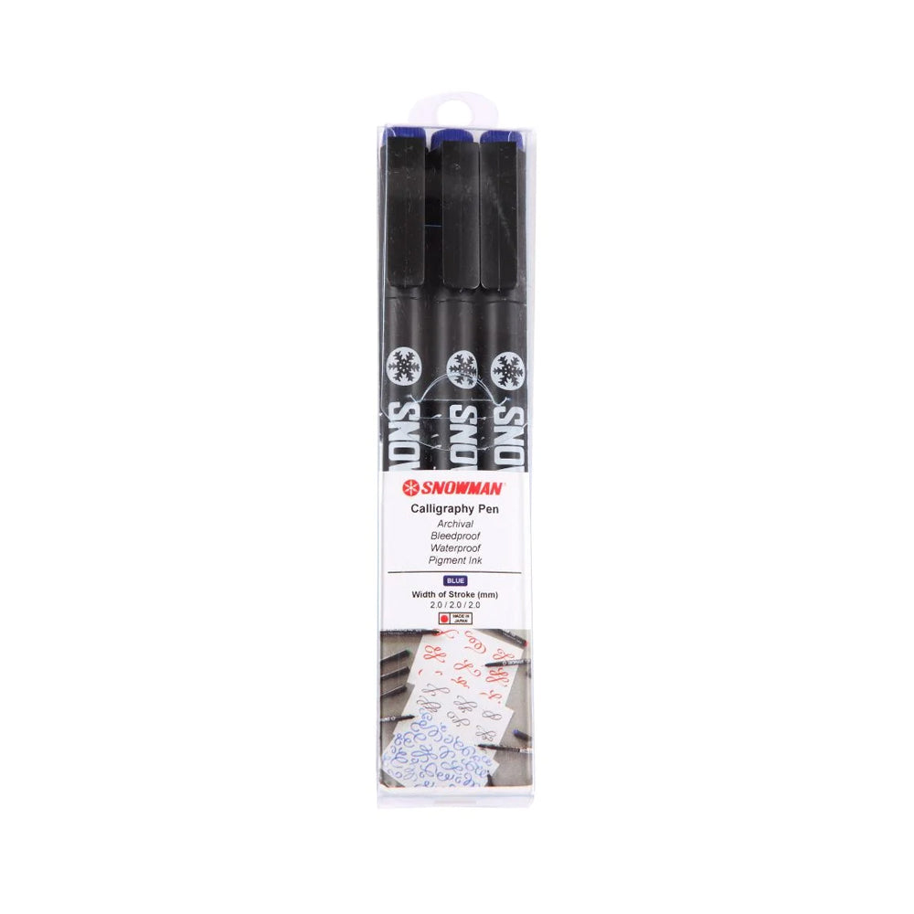 Snowman Calligraphy Pen-2.0 Pack of 3
