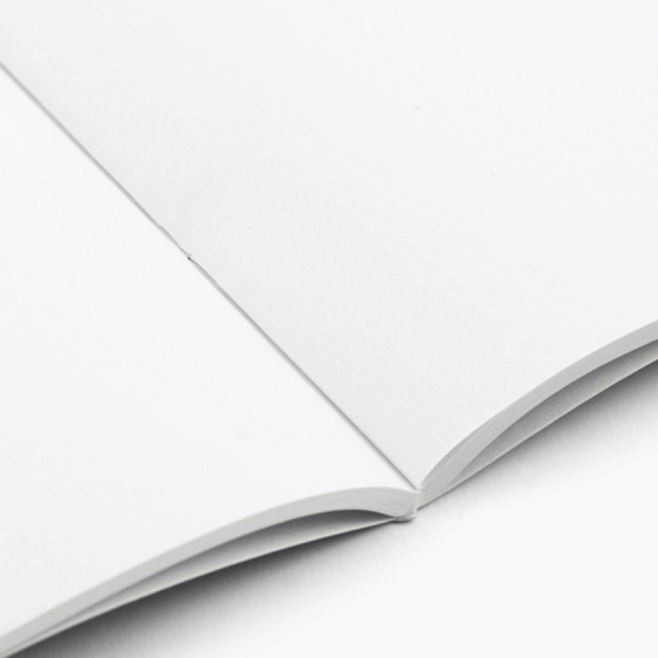 Camlin A4 Notebook - Unruled Pack of 6 notebooks, 172 pages with pin & spiral binding