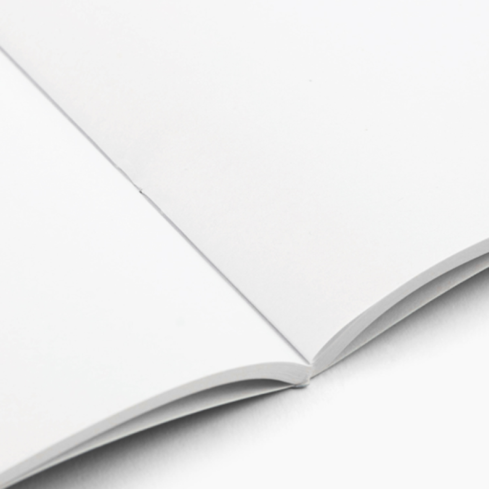 Camlin A4 Notebook - Unruled Pack of 6 notebooks, 172 pages with pin & spiral binding