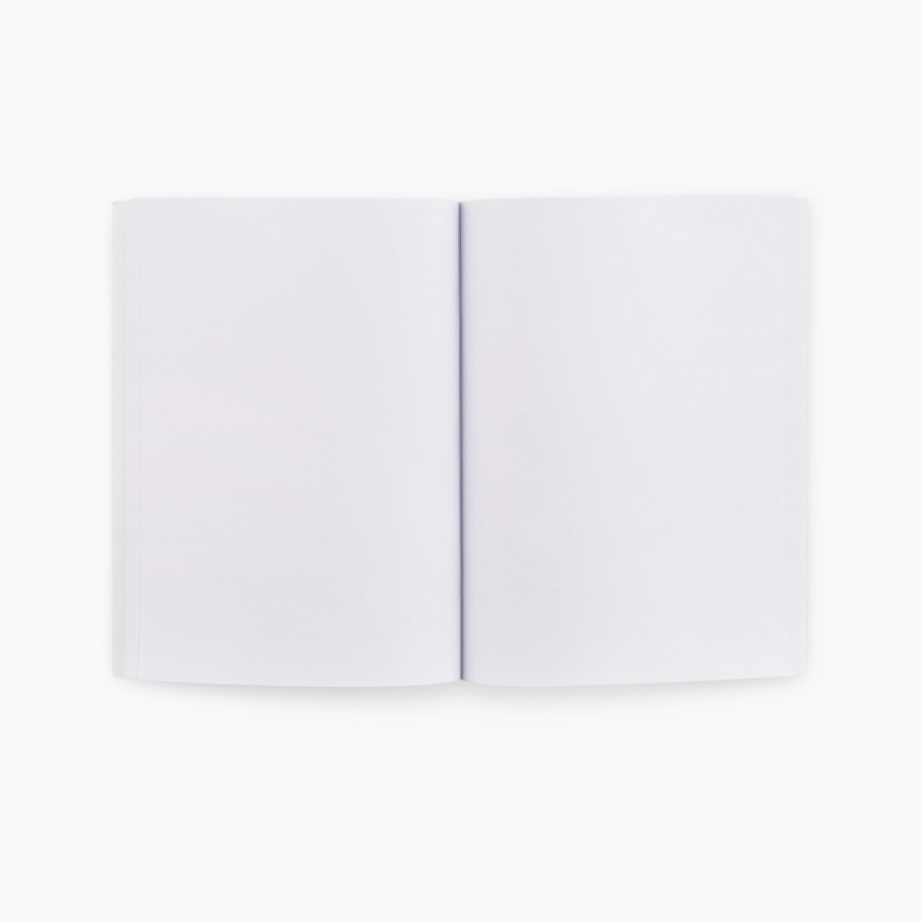 Camlin A4 Notebook - Unruled Pack of 6 notebooks, 172 pages with pin & spiral binding