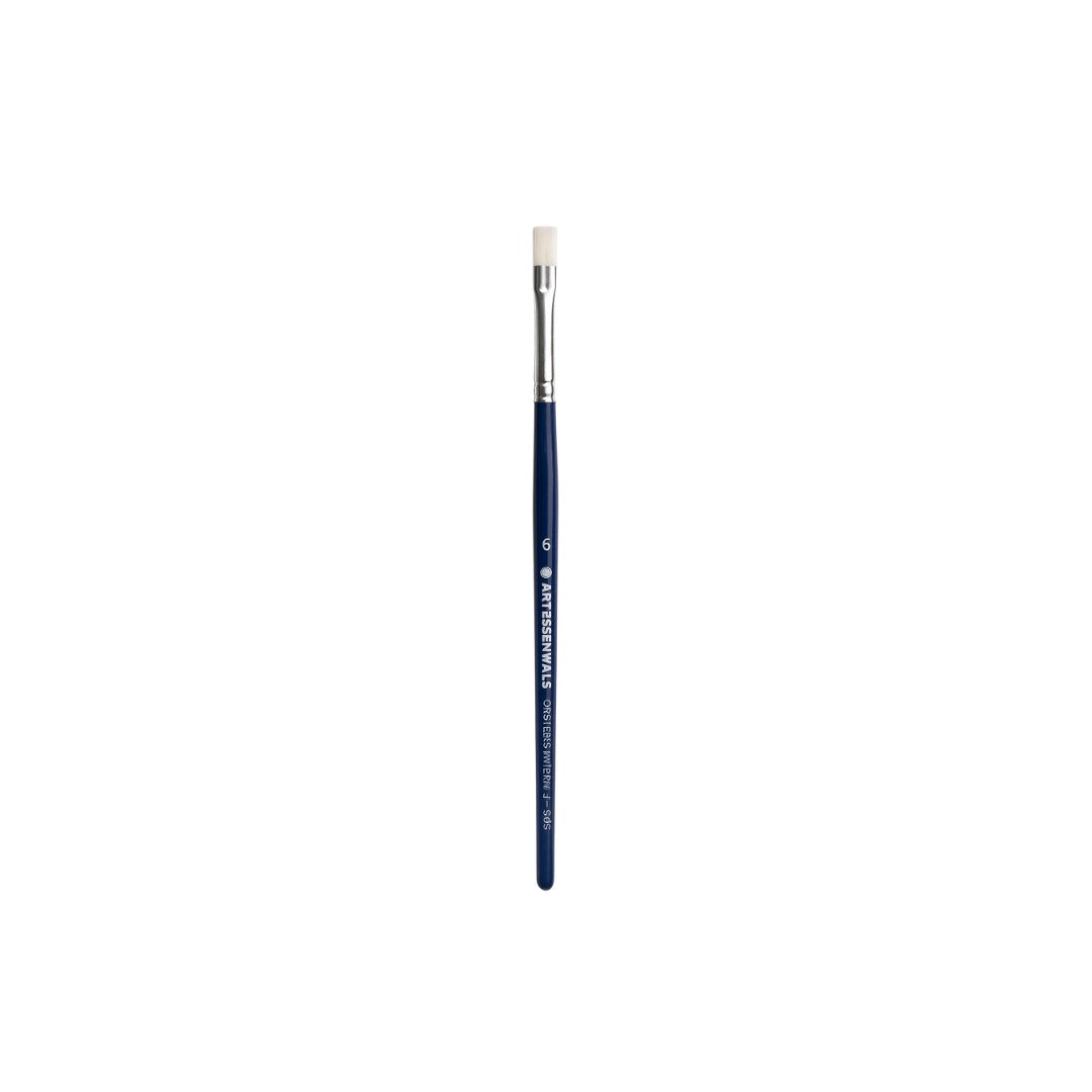Art Essentials  Oyster White Brush – 965 Series (Flat) for Watercolour & Acrylic