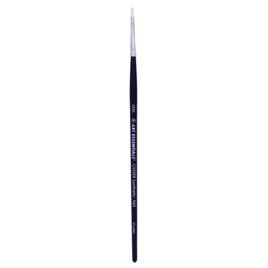 Art Essentials  Oyster White Brush – 965 Series (Flat) for Watercolour & Acrylic