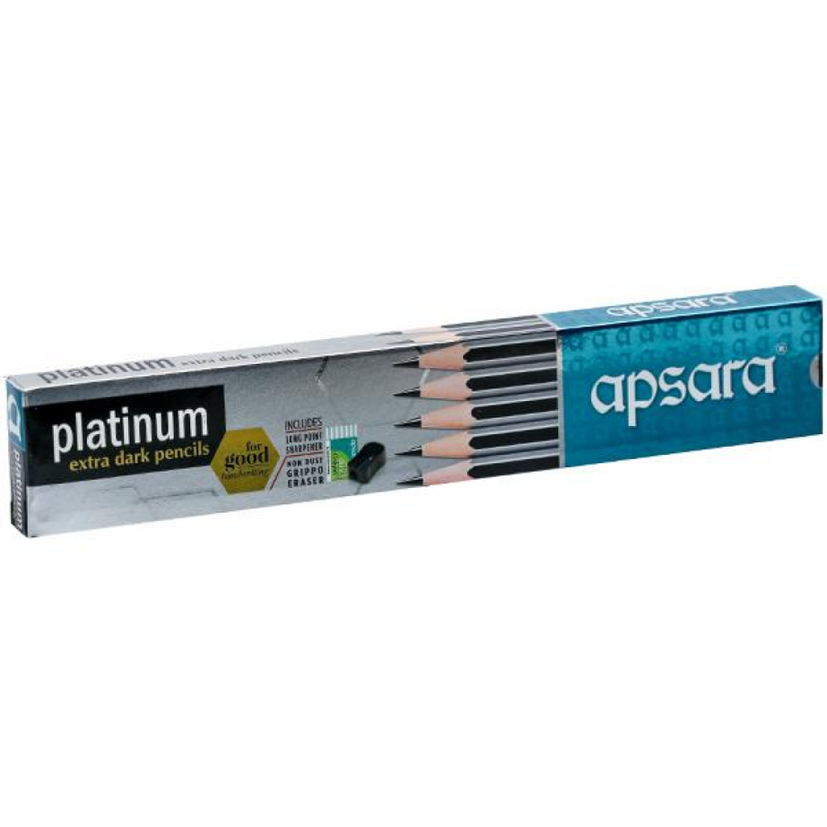 Apsara Platinum Extra Dark Pencils