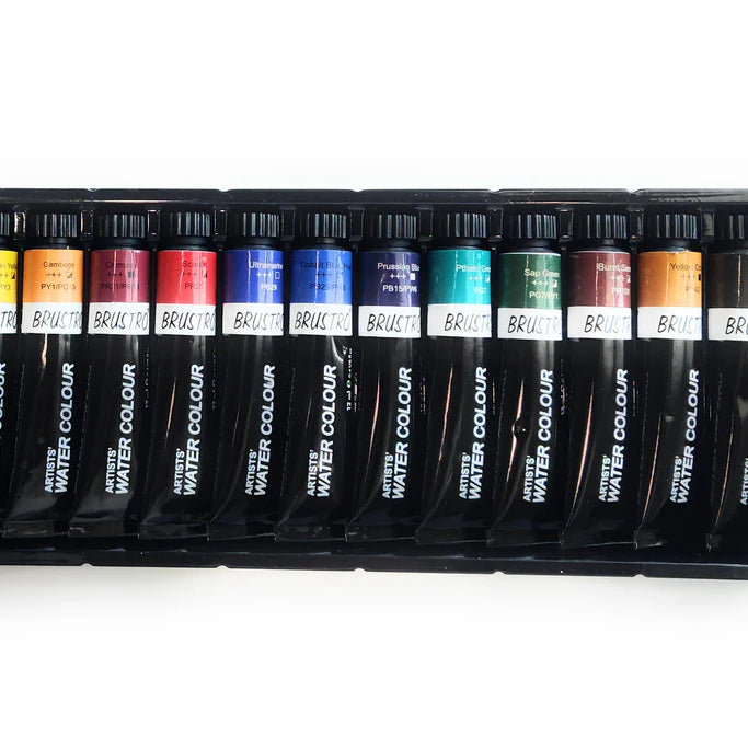  BRUSTRO ARTIST WATER COLOUR-12SHADES