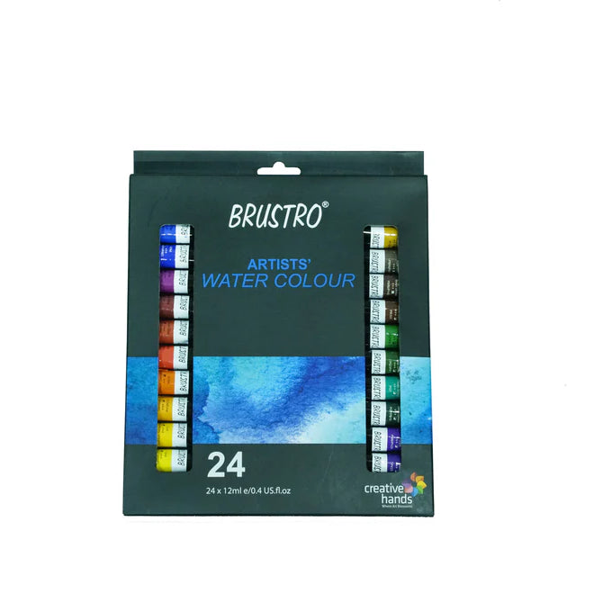 BRUSTRO ARTIST WATER COLOUR-24SHADES