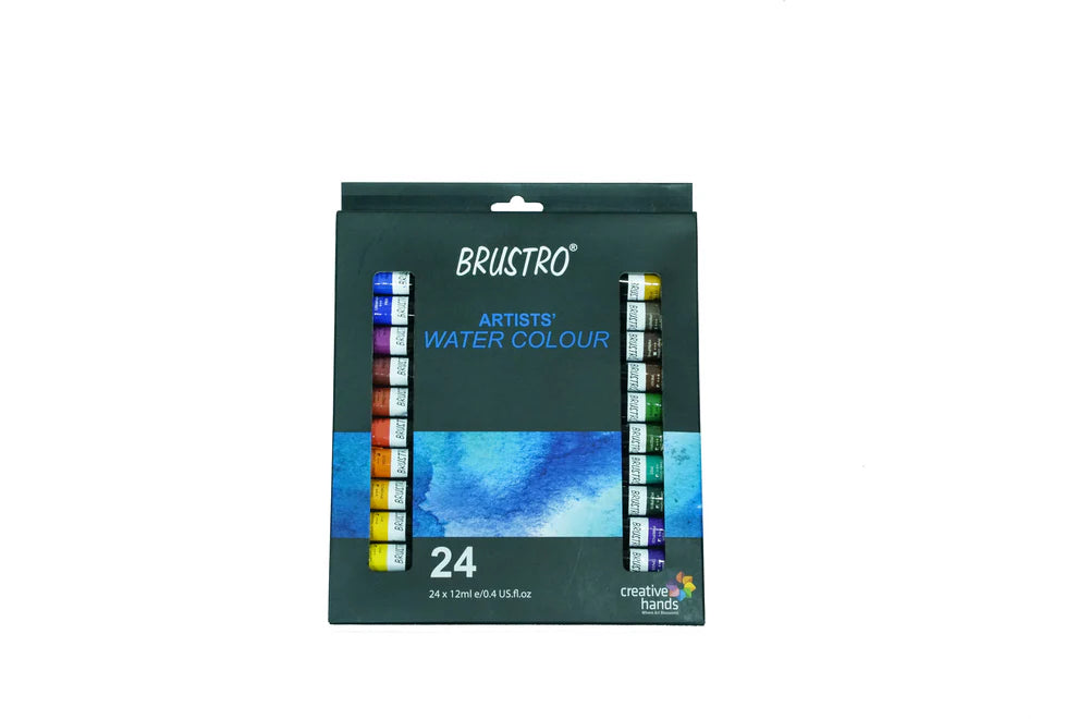 BRUSTRO ARTIST WATER COLOUR-24SHADES