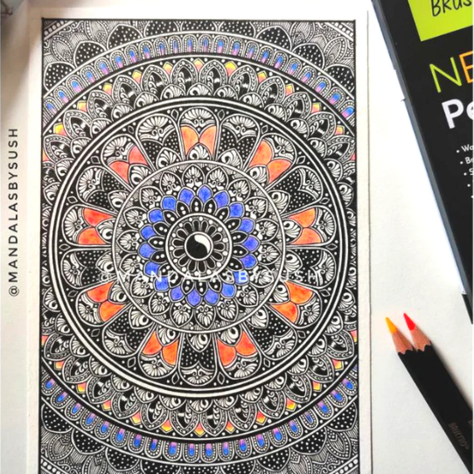 BRUSTRO NEON PENCIL SET OF 12