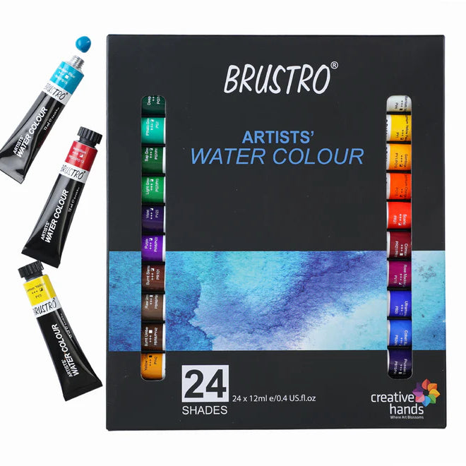 BRUSTRO ARTIST WATER COLOUR-12SHADES
