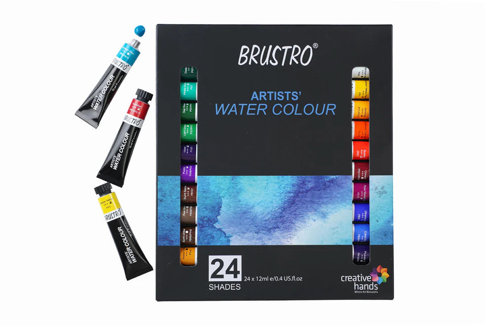 BRUSTRO ARTIST WATER COLOUR-12SHADES