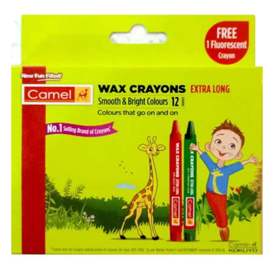 Camel Wax Crayons - Long
