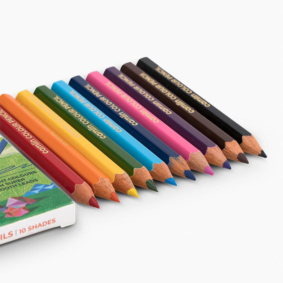 Camlin Colour Pencil - Set of 10 Shades