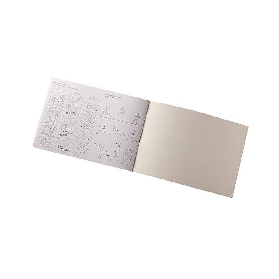 Closed Faber-Castell A4 art book with premium blank sheets inside