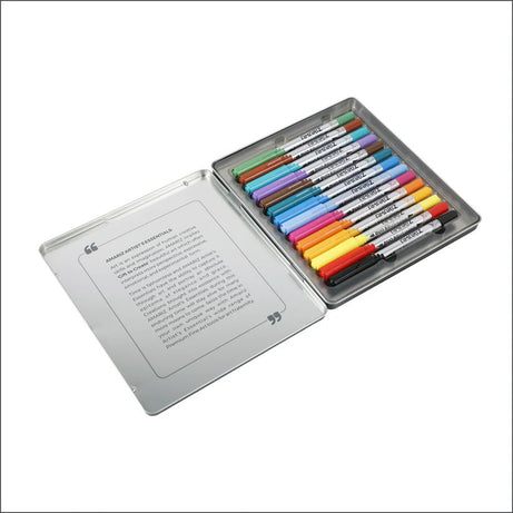 DOMS dual-tip brush pens for calligraphy and art