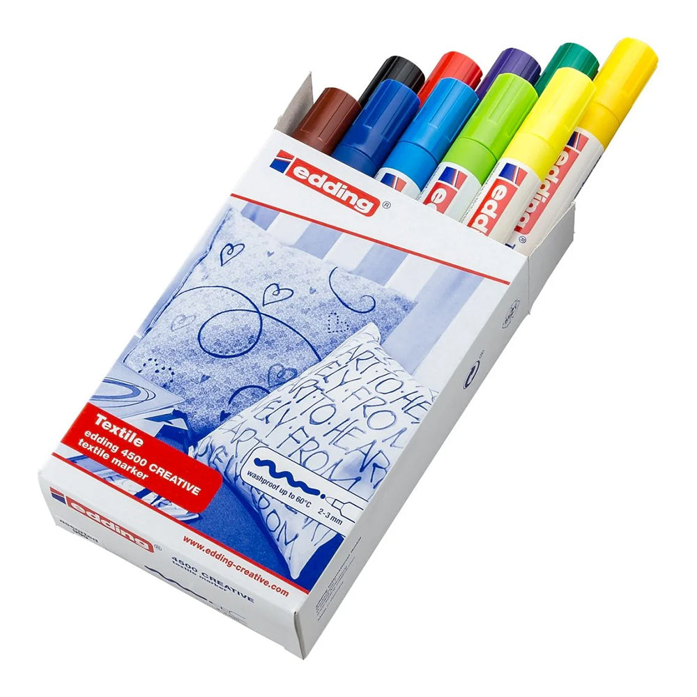 EDDING Textile Marker (2 - 3 MM) - Basic Colours