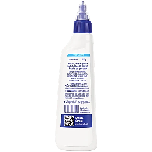 Fevicol MR white glue – child-safe adhesive for school use