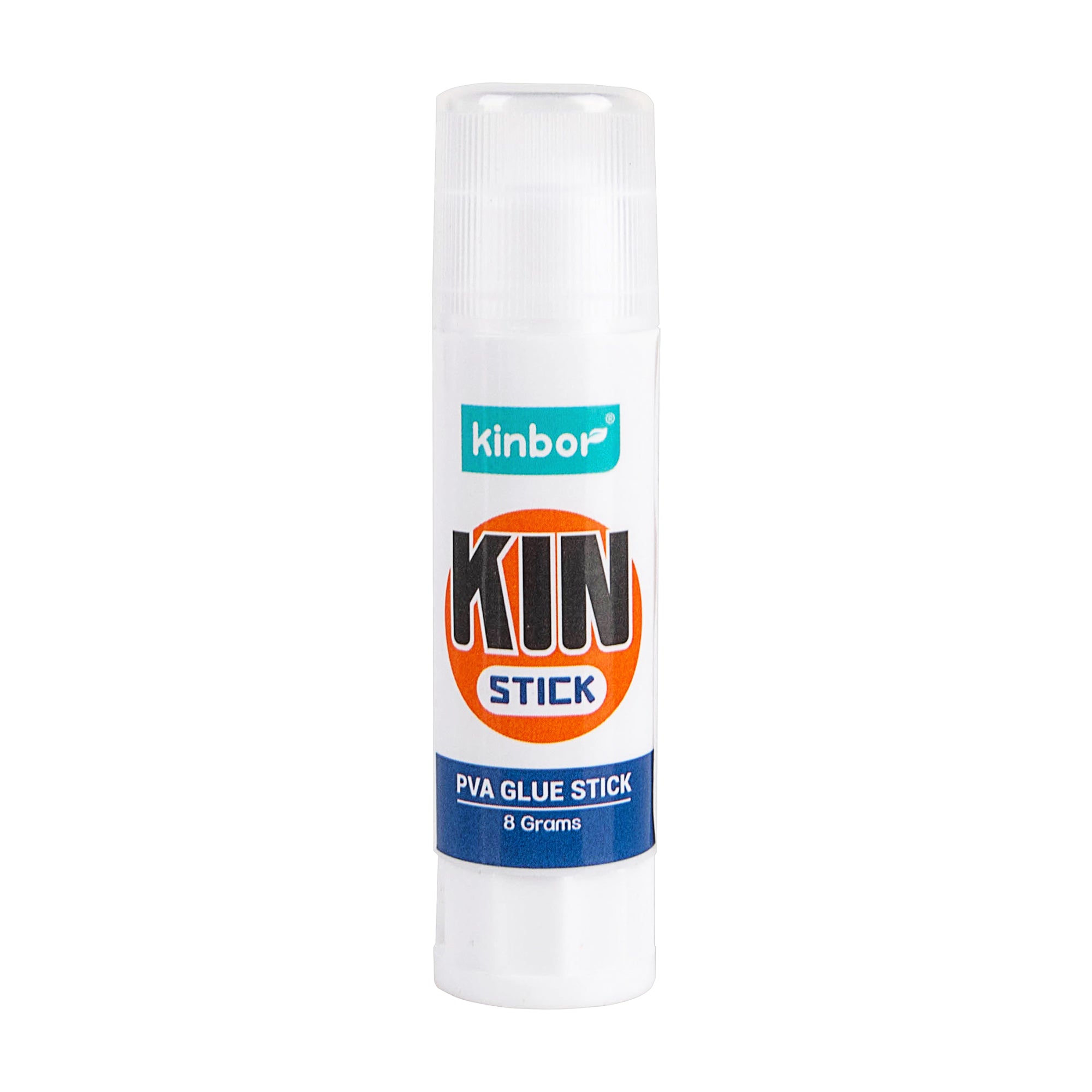 Kin Stick PVA glue stick with Kinbor branding 8Grams