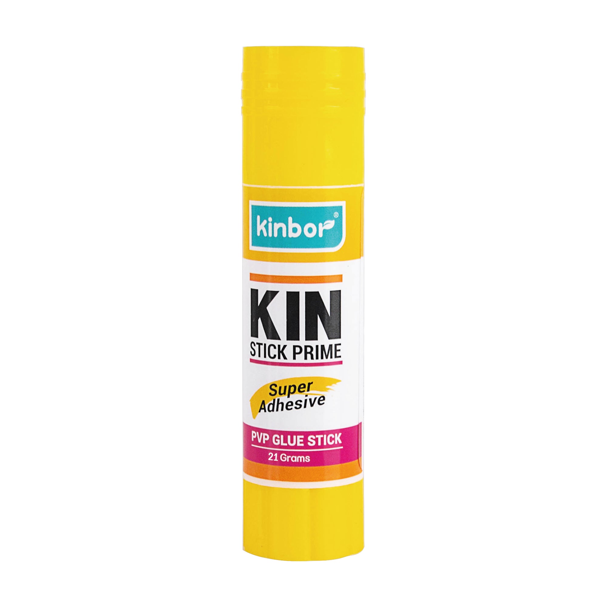 Kin Stick Prime super adhesive glue stick with yellow and white 21 Gram