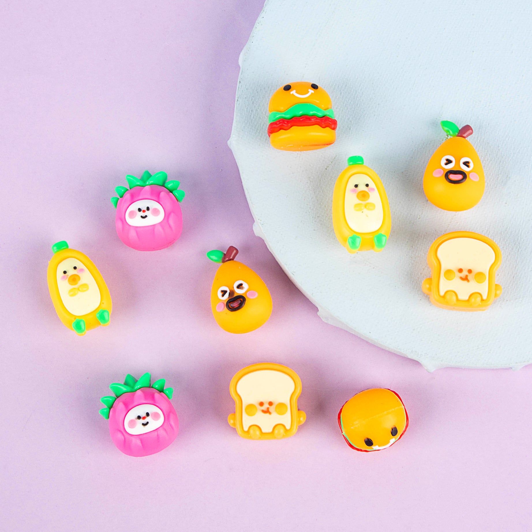 Kinbor 3D Erasers Set – Smudge-Free School Supply