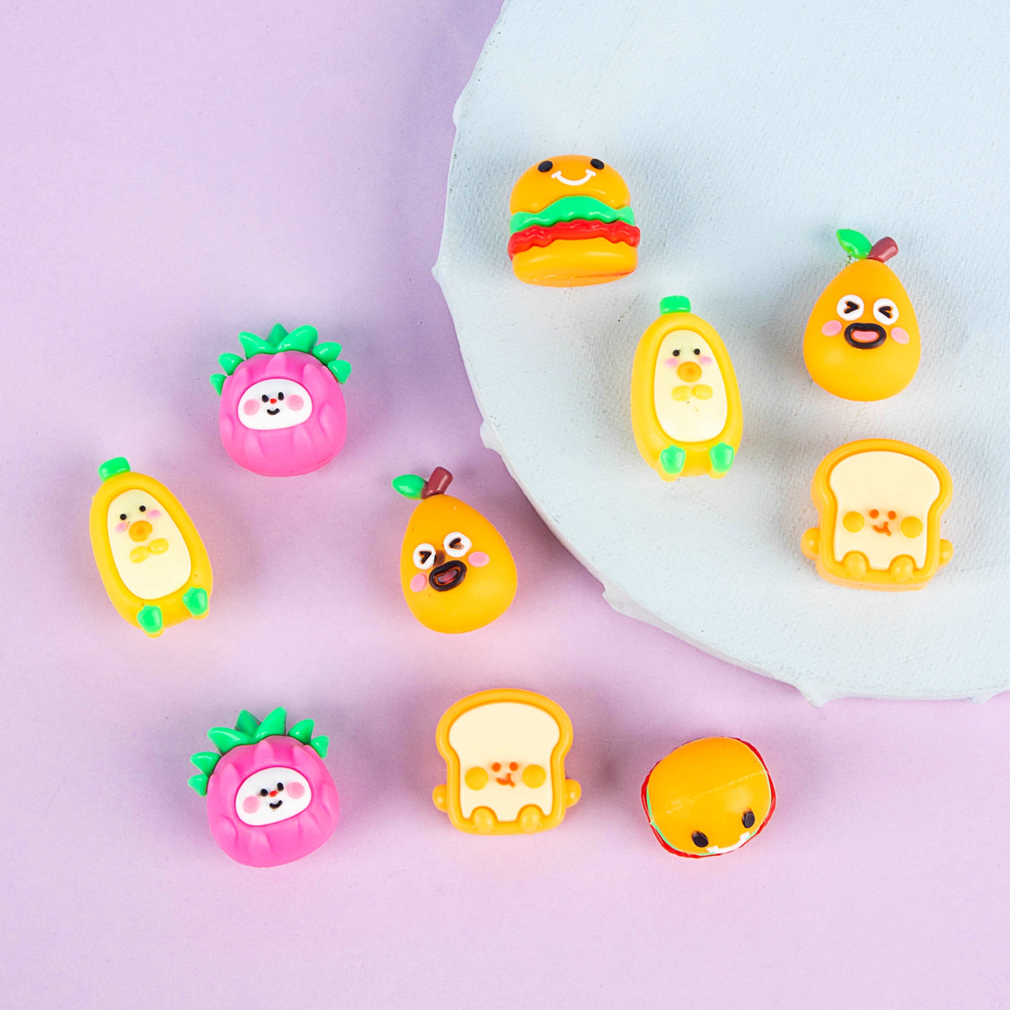 Kinbor 3D Erasers Set – Smudge-Free School Supply