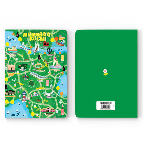 NUMMADA KOCHI   -Ruled Notebook(90 GSM/160 Pages/ A5 Notebook)