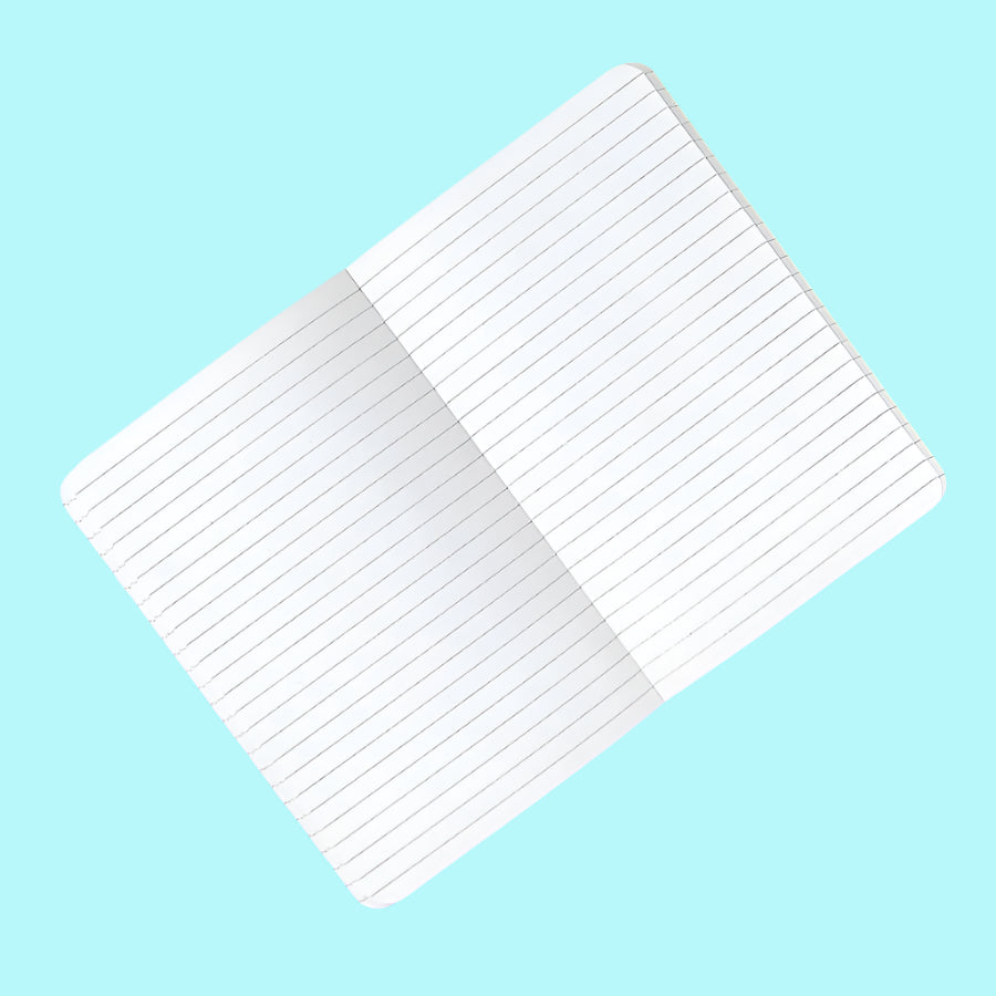 BREATHE FREE-Ruled Notebook(90 GSM/160 Pages/ A5 Notebook)