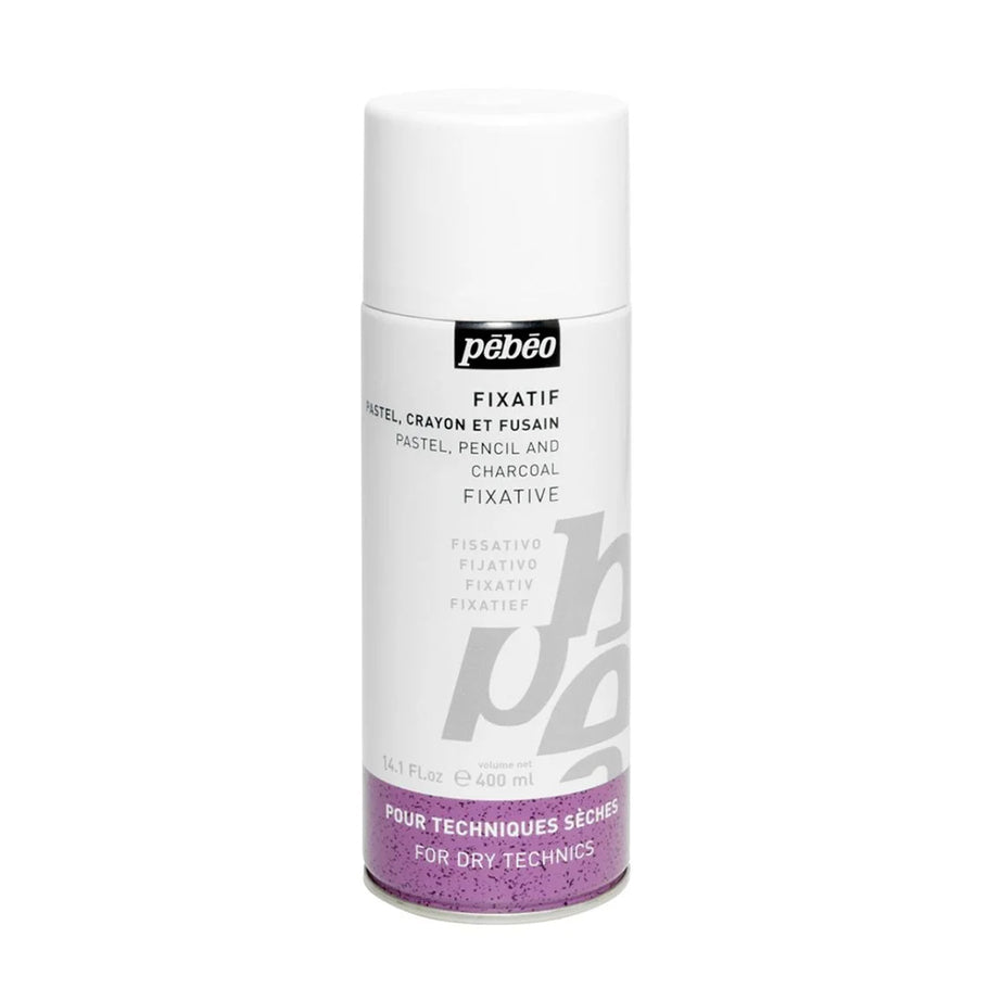 PEBEO EXTRA FINE PASTEL, PENCIL AND CHARCOAL FIXATIVE SPRAY - 400 ML