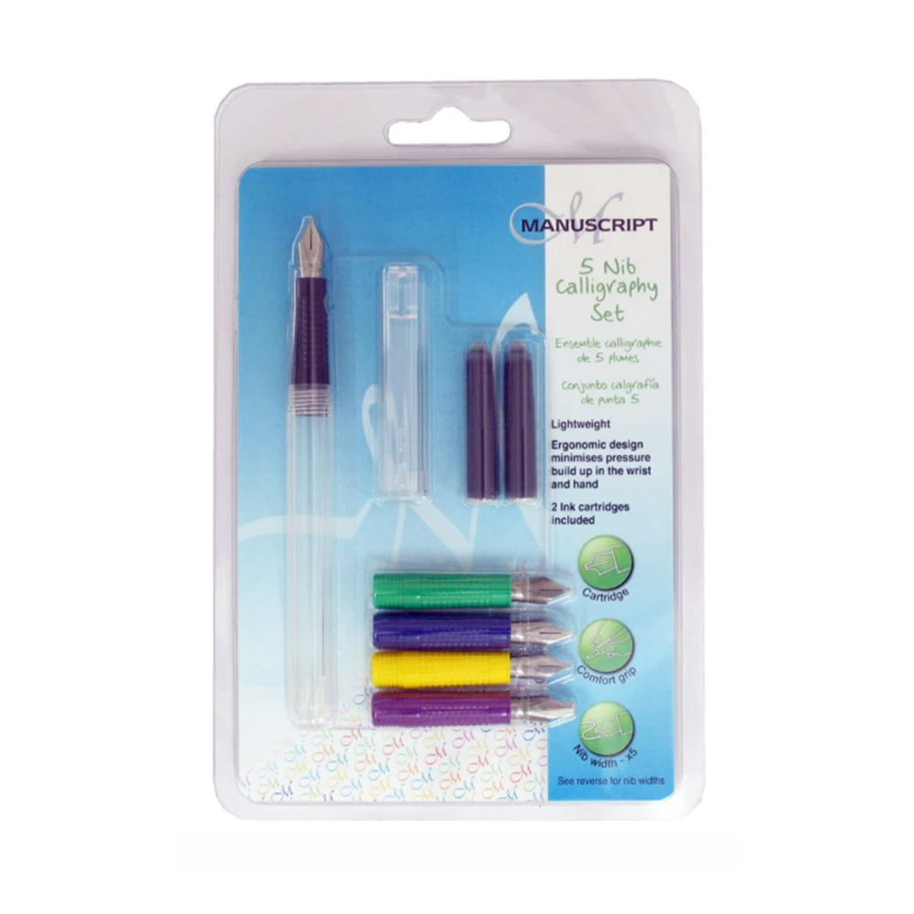 Manuscript Creative Calligraphy - Set of 5 Nibs