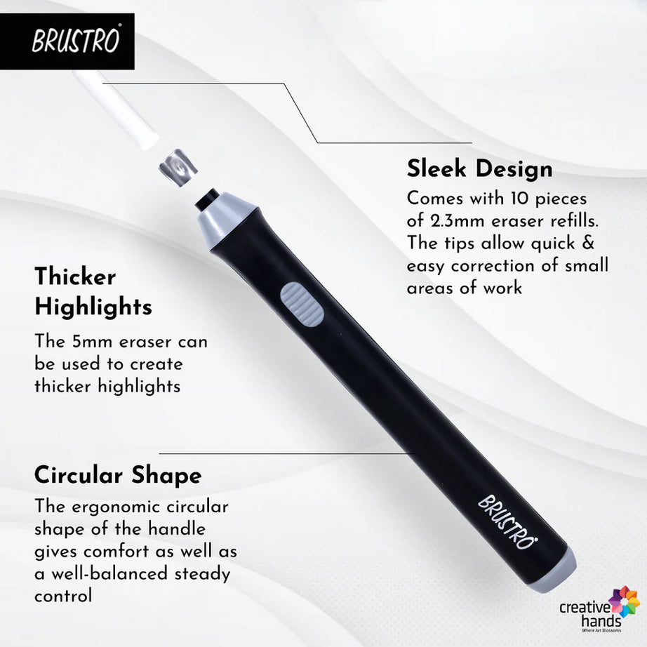 Brustro Automatic Eraser |Electric Eraser | Electric