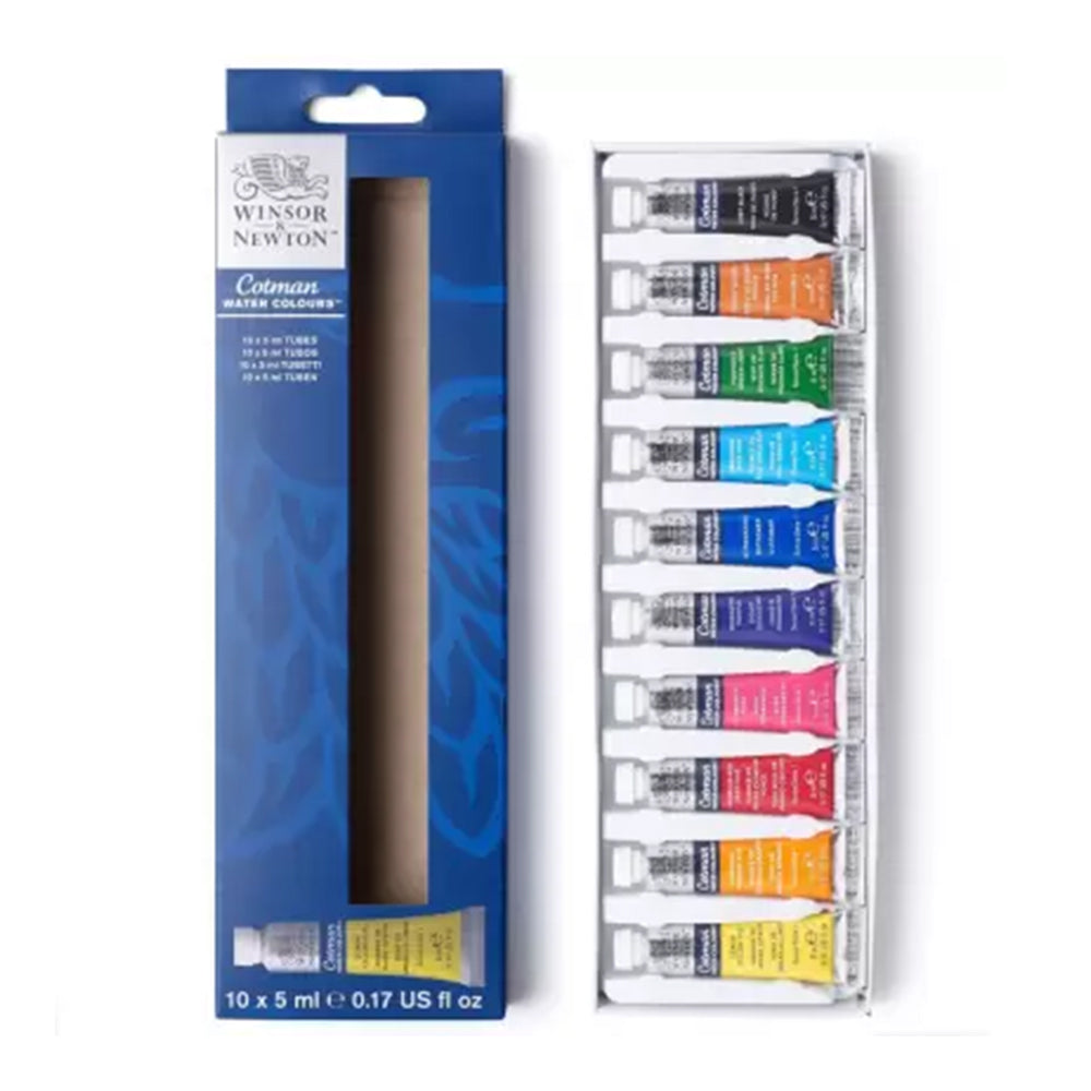 Winsor & Newton Cotman Water Colour - Access Set of 10 Tubes